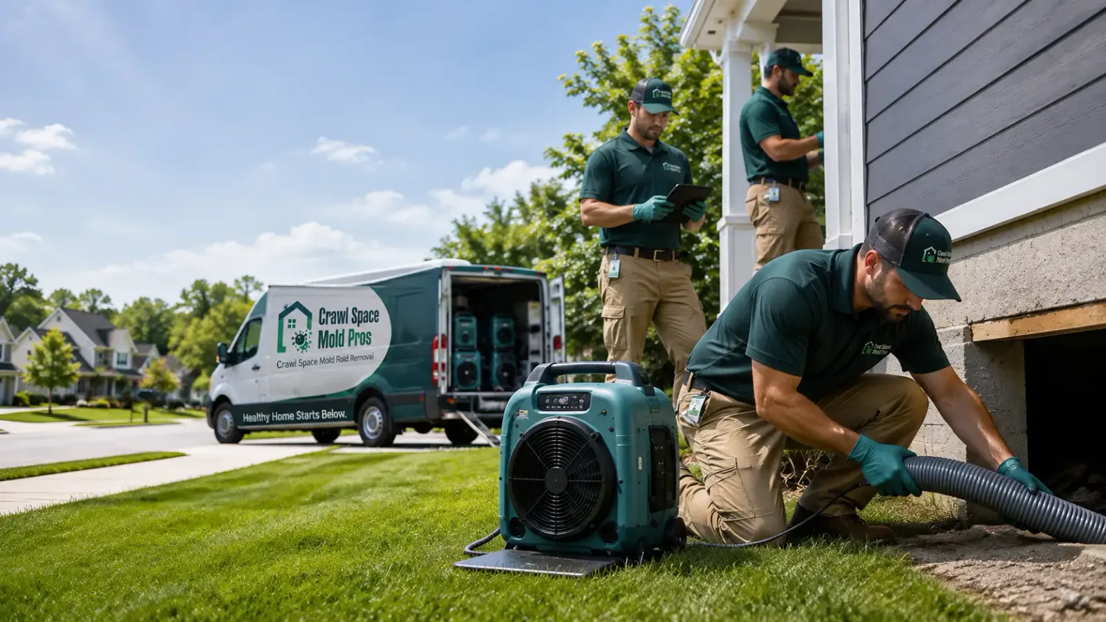 Crawl Space Mold Removal in Allport, PA